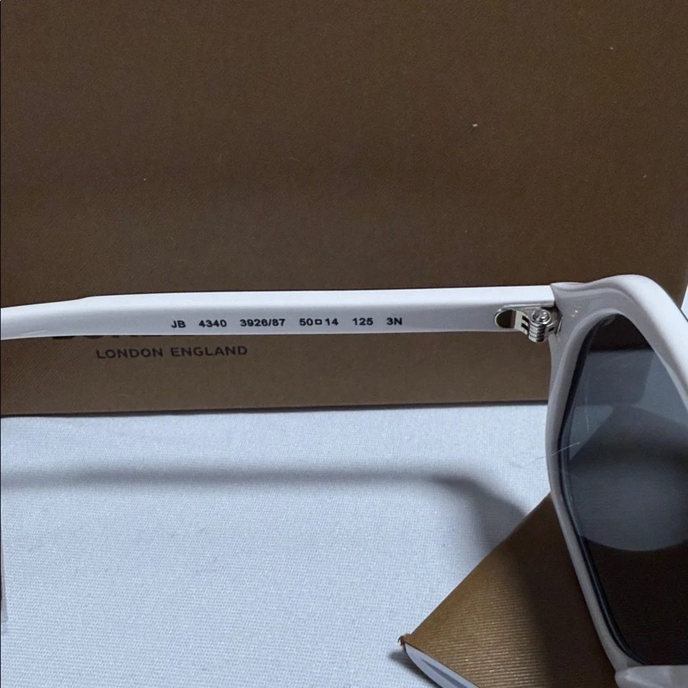 Burberry Navy & White Kid’s Sport Sunglasses